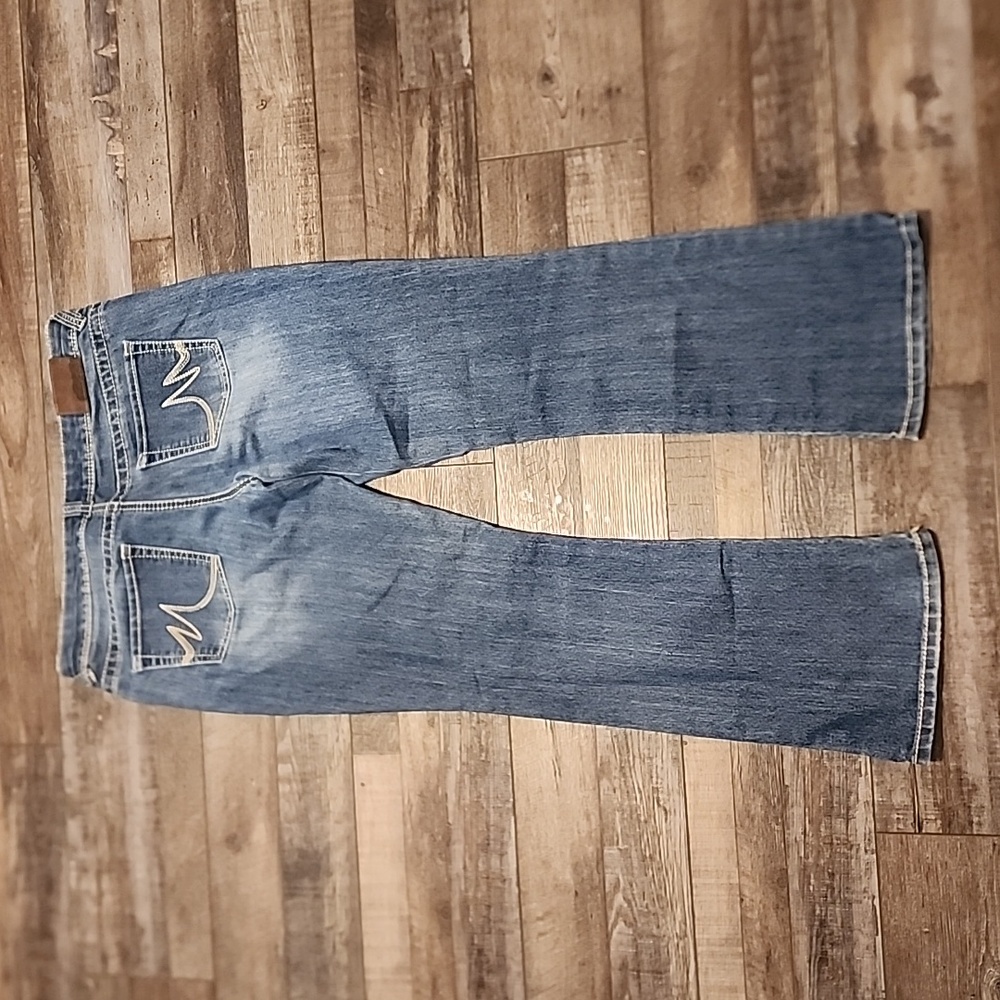 Wm Maurices straight jeans size 7/8 short - Picture 6 of 9